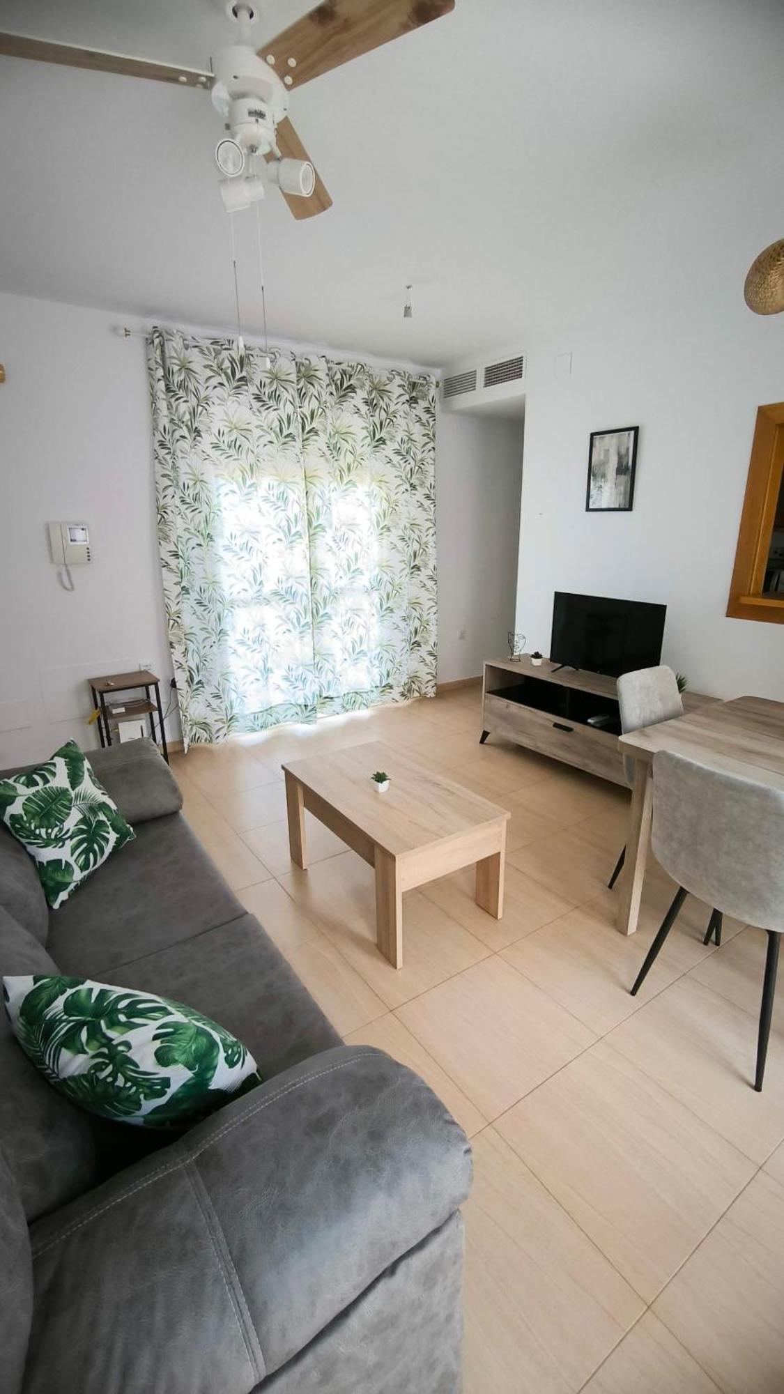 Apartamento Dos Habitaciones Con Piscina Y Gran Terraza Roquetas de Mar Dış mekan fotoğraf