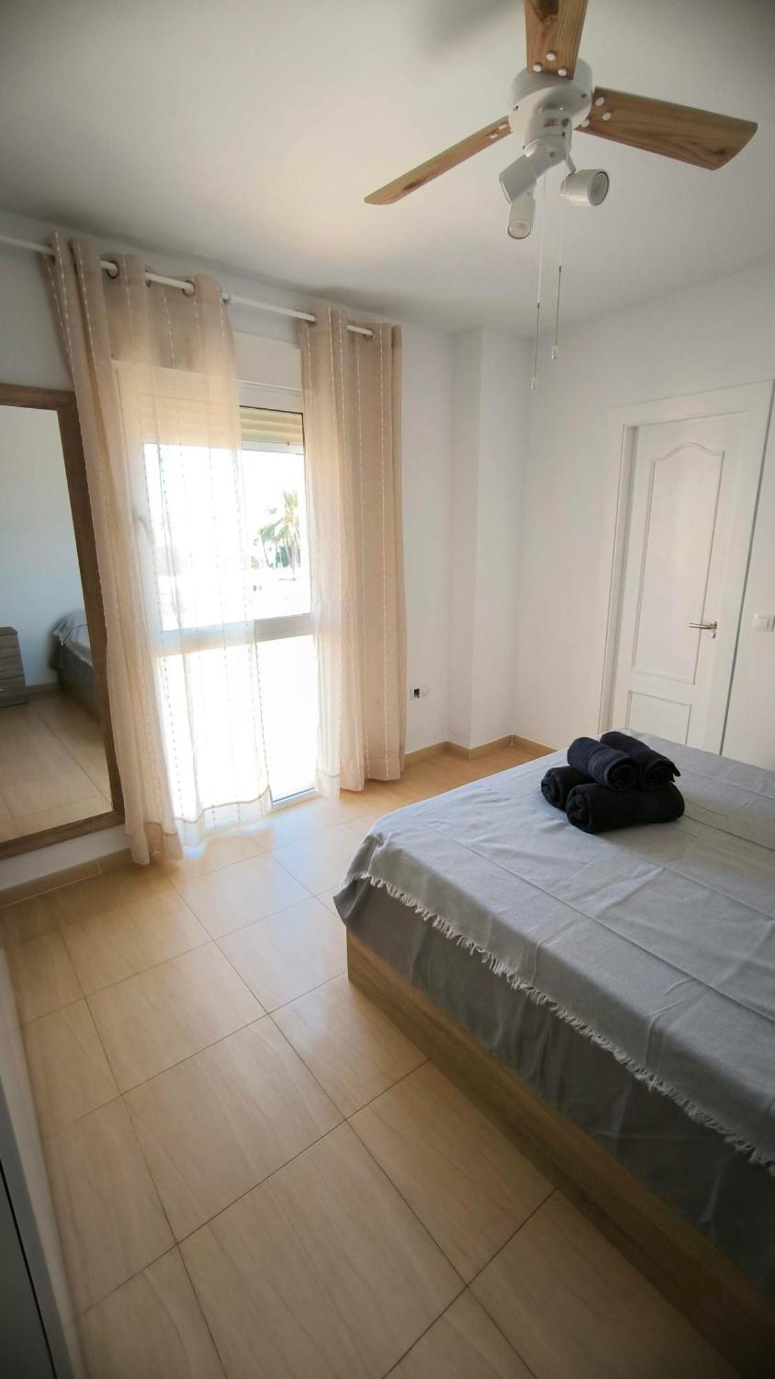 Apartamento Dos Habitaciones Con Piscina Y Gran Terraza Roquetas de Mar Dış mekan fotoğraf