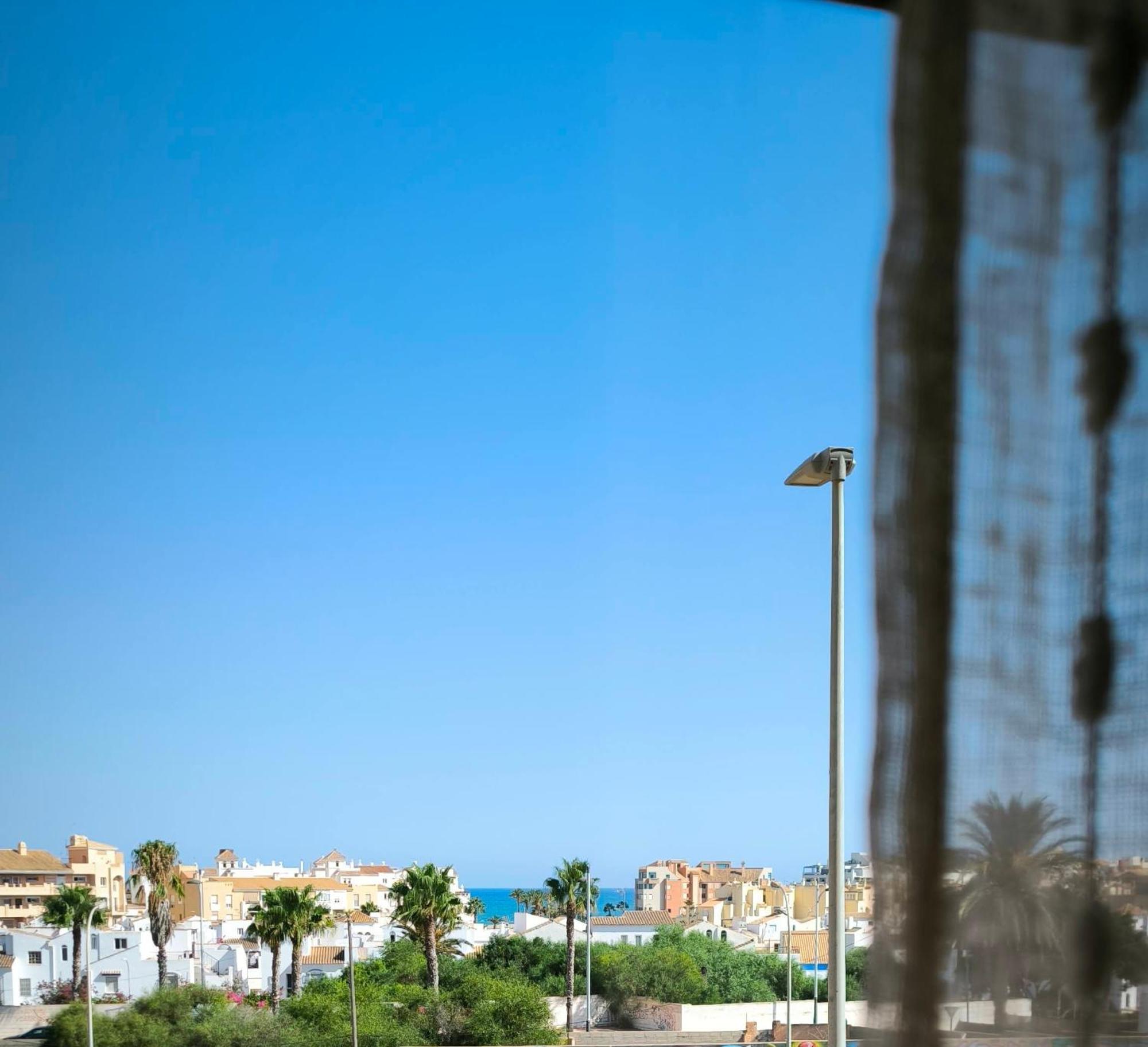 Apartamento Dos Habitaciones Con Piscina Y Gran Terraza Roquetas de Mar Dış mekan fotoğraf